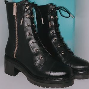 Brand New Michael Kors Combat Boots